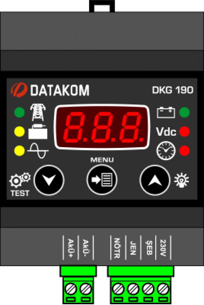 DKG-190 Akü Şarj Kontrol Cihazı