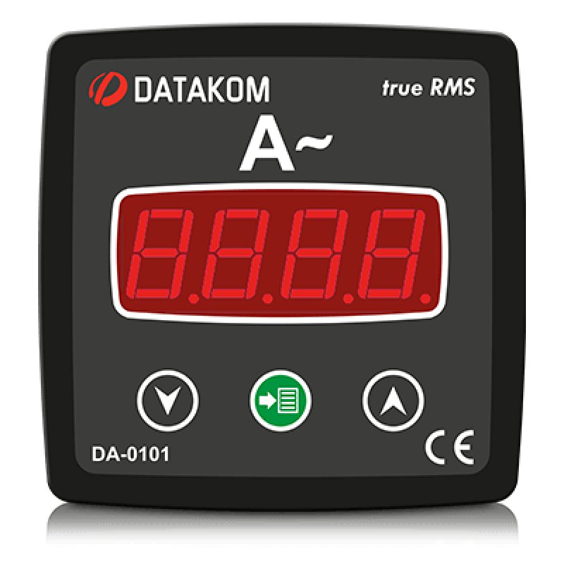 DA-0101 72x72 Tek Fazlı Dijital Ampermetre